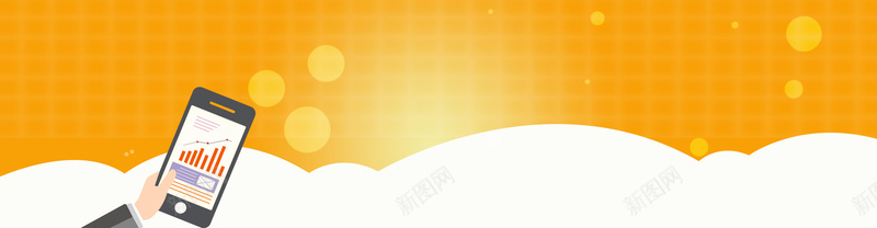 金融类bannerjpg设计背景_88icon https://88icon.com 光效 手机 金融 psd 海报banner 卡通 童趣 手绘