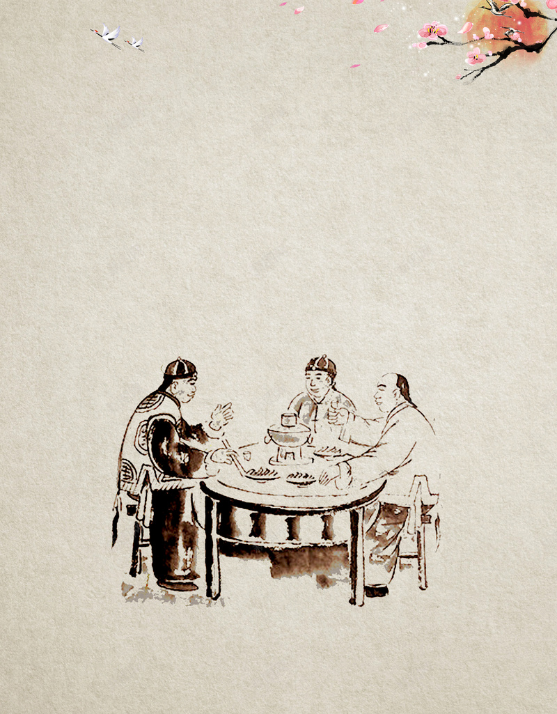 传统火锅海报psd设计背景_88icon https://88icon.com 手绘 传统 复古 火锅 海报 餐饮