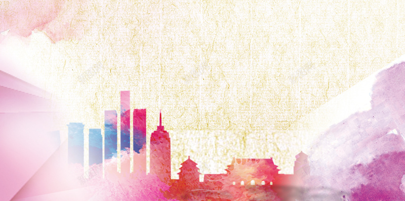 红色水墨元宵晚会H5背景psd设计背景_88icon https://88icon.com 红色 水墨 元宵 元宵节 晚会 城市 几何 H5 中国风