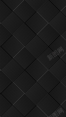 几何格子黑色H5背景背景