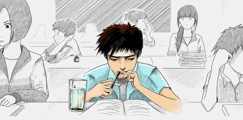 灰色奋战高考卡通PSD分层H5背景素材psd设计背景_88icon https://88icon.com 灰色 奋战高考 卡通 背景素材 手绘 PSD分层 H5 高考 漫画 梅花