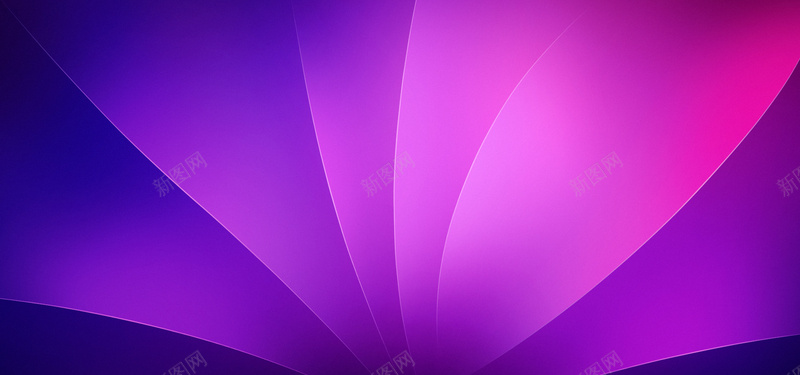 紫色科技背景展板背景