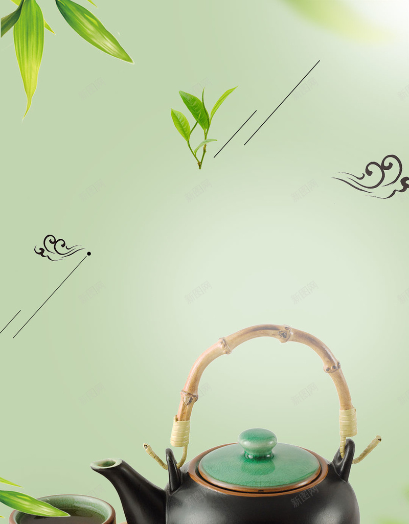 喝茶绿色精工时尚茶H5背景素材jpg设计背景_88icon https://88icon.com 展板 挂图 花茶 品 茶 茶文化 茶海报 茶单页 茶生活 品茶 喝茶 闻茶 好茶 精工 时尚茶 时尚