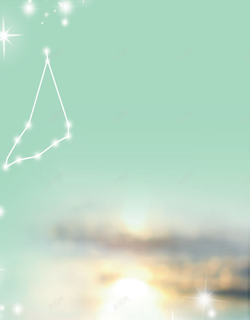 绿底星座瓶子H5背景psd设计背景_88icon https://88icon.com 星座 星空 瓶子 绿底 绿色 温馨 占卜 水瓶