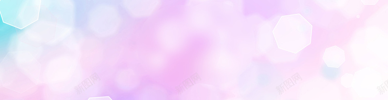 紫色渐变六边形素材背景banner背景