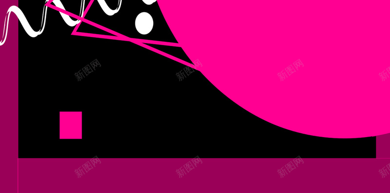 魅力十足背景jpg设计背景_88icon https://88icon.com 丝带 其他 粉色 魅力 黑色 H5背景