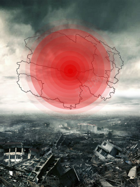玉树地震7周年祭公益海报背景素材背景