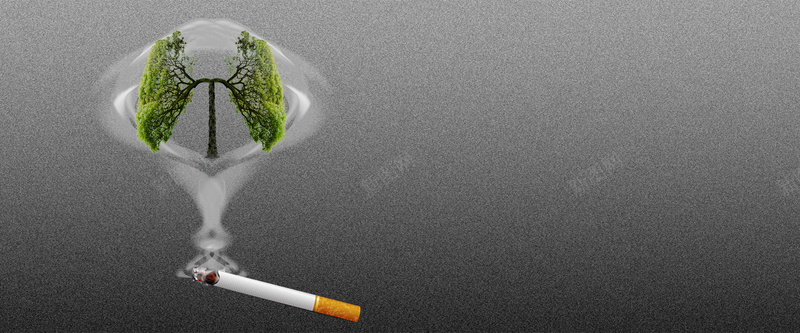 世界禁烟日海报广告素材背景