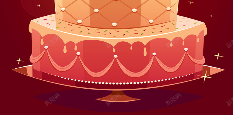 红色光圈蛋糕生日聚会H5背景jpg设计背景_88icon https://88icon.com 红色背景 光圈 生日 蛋糕 蜡烛 H5背景 生日蛋糕 生日聚会 生日活动