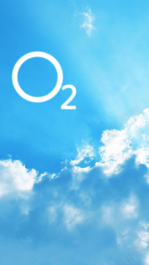 氧气白云蓝天H5背景图背景