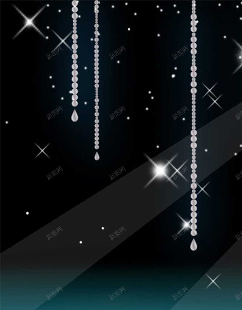 白色闪耀光点几何图形H5背景素材jpg设计背景_88icon https://88icon.com 椭圆形图案 发光 蓝色 项链 黑色 扁平 渐变 几何