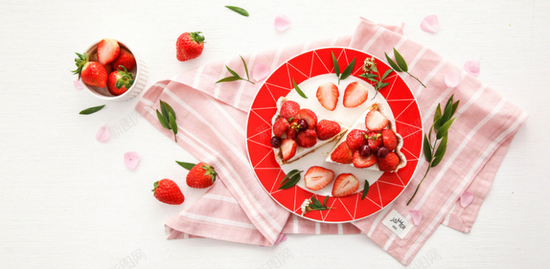 食品草莓背景素材背景