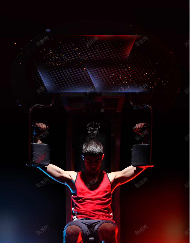 黑红色商务男人运动健身海报设计psd设计背景_88icon https://88icon.com 光效 商务 男人 红色 黑色 运动 健身 身体 海报 力量 设计