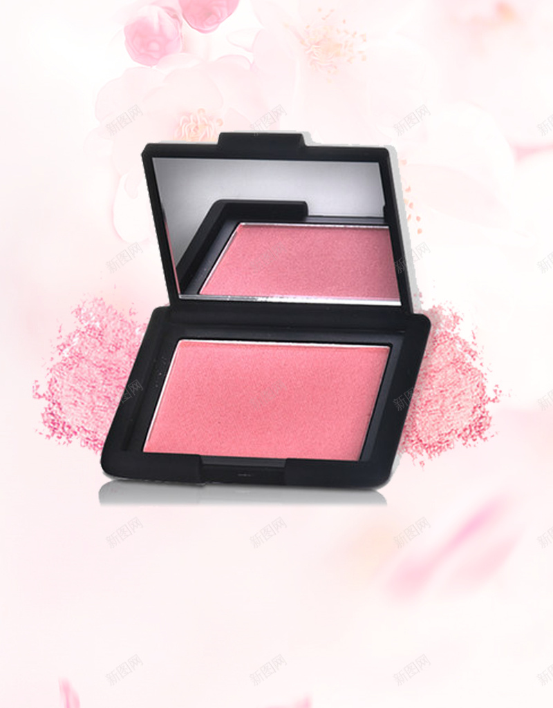 化妆品海报背景素材psd设计背景_88icon https://88icon.com 化妆品海报 年轻时尚 奢侈品 彩妆 腮红 限量版 女性用品 眼影