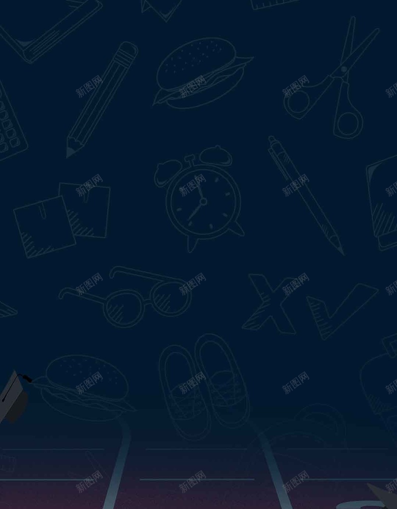 青春小学毕业季操场H5背景素材psd设计背景_88icon https://88icon.com 毕业季 海报 跑道 青春 高中 博士帽 操场 大学 高清H5背景素材 文艺 小学