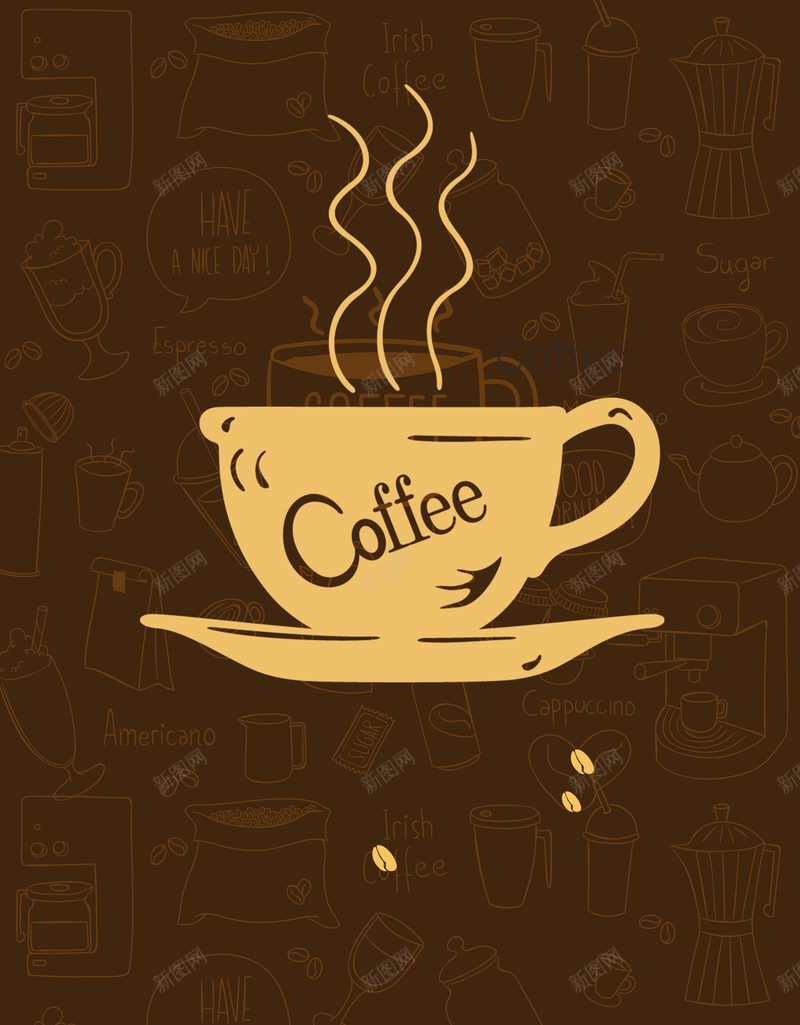 品味咖啡高档下午茶棕色bannerpsd设计背景_88icon https://88icon.com 吃货 吃货节 吃货来啦 美食促销 美食 零食 美味 小吃 早餐 正餐 西餐 西点 餐饮 美食海报 卡