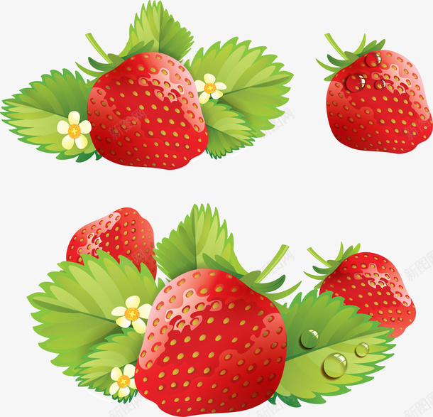一堆草莓水果图片素材png免抠素材_88icon https://88icon.com 草莓 一堆草莓 水果 食物