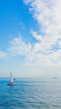 天空海洋H5背景背景