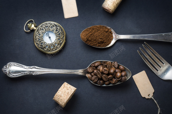 咖啡豆咖啡工具免费照片背景