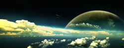 外太空他所星空高清图片