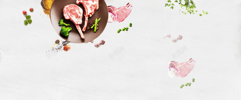 肉食简约灰色海报banner背景jpg设计背景_88icon https://88icon.com 食品 食物 吃货 肉 红肉 零食 牛肉 骨头 美味 厨艺 灰色 简约 海报 banner 背景