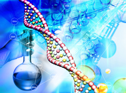 医学高科技化学科技医学科幻蓝色高清图片