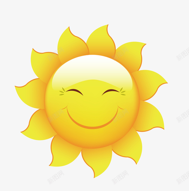 夏季太阳设计矢量素材ai免抠素材_88icon https://88icon.com 夏季太阳矢量元素可爱