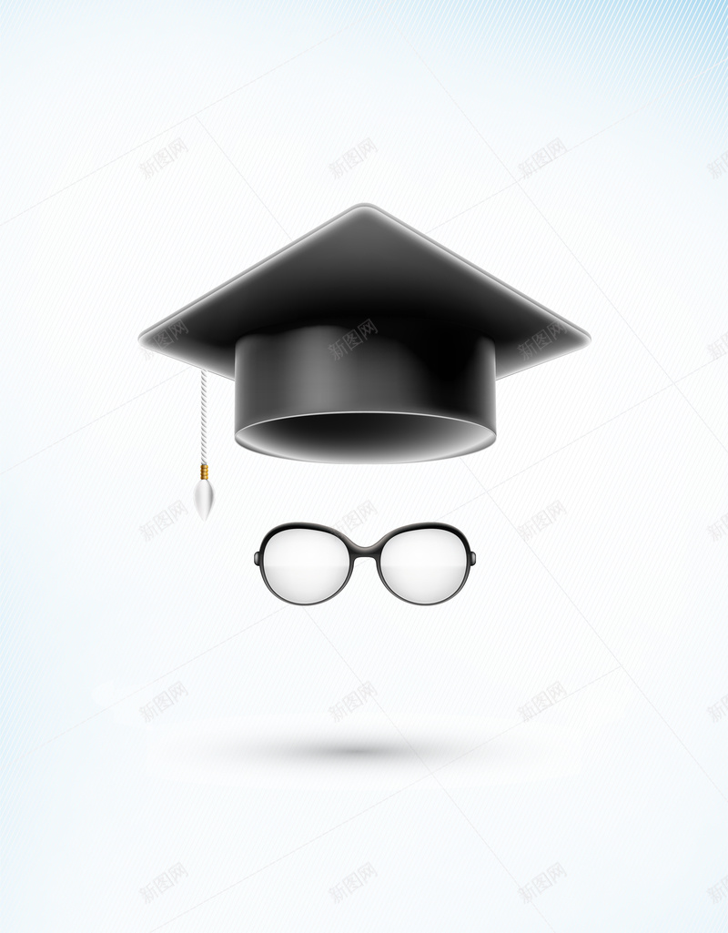 教育机构招聘海报背景素材psd设计背景_88icon https://88icon.com 招聘海报 教育培训 帽子 海报 诚聘 教育机构招聘海报图片下载 眼镜 简约