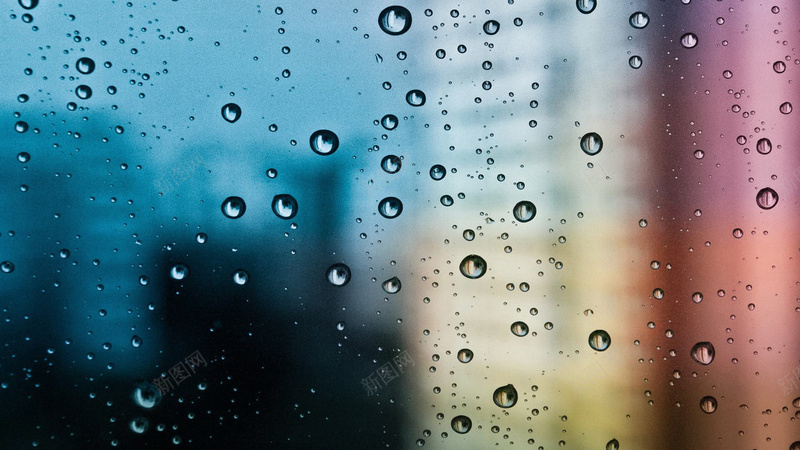 雨滴玻璃文艺背景jpg设计背景_88icon https://88icon.com 雨滴 玻璃 文艺 质感 纹理