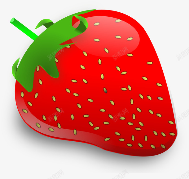 可爱卡通草莓水果pngpng免抠素材_88icon https://88icon.com 草莓 水果 卡通水果 美食