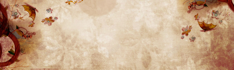 复古咖啡色雨伞花卉背景jpg设计背景_88icon https://88icon.com 海报banner 咖啡色 复古 花卉 雨伞