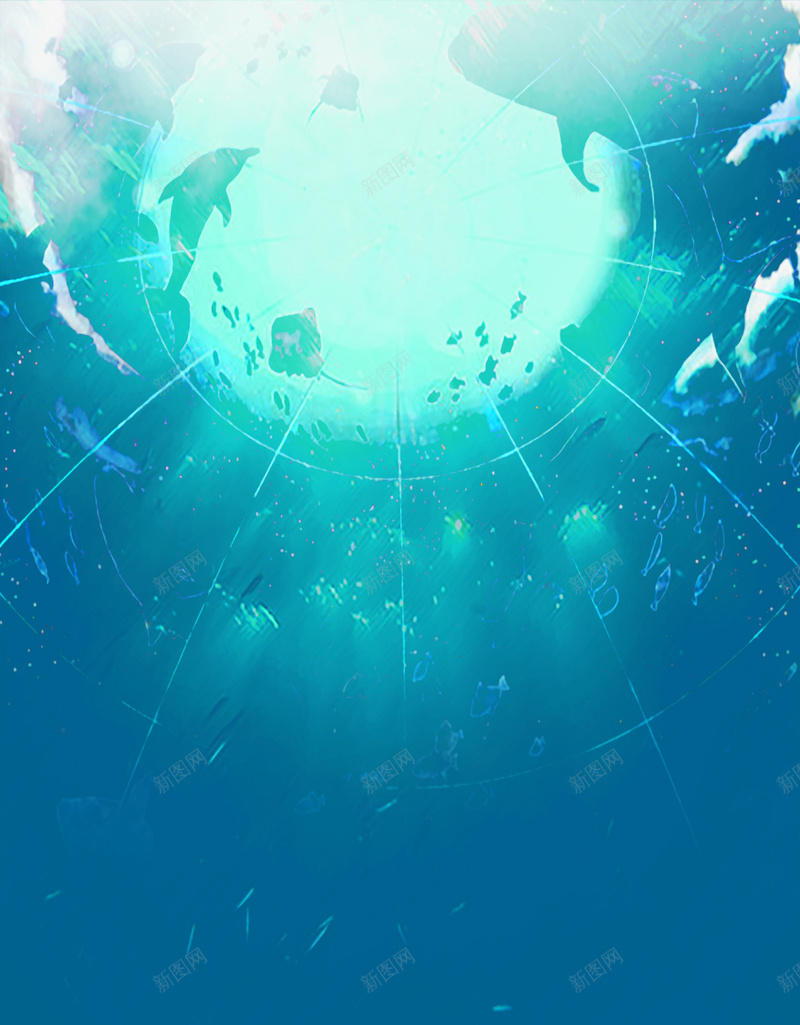 海洋科技自然大气深邃鱼群鲨鱼H5背景图psd设计背景_88icon https://88icon.com 大气 海洋 深邃 科技 自然 鱼群 鲨鱼 H5背景图
