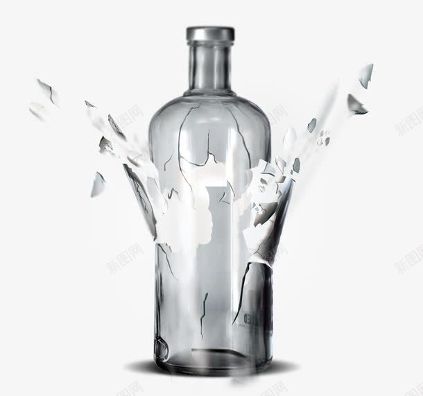破碎的瓶子效果免抠素材png免抠素材_88icon https://88icon.com 免抠 免费下载 免费图片 旧瓶子 瓶子 破碎 酒瓶子