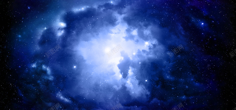 蓝色星云深窘星空海报banner背景jpg设计背景_88icon https://88icon.com 海报banner背景 星云 星光 星空 蓝色 星空背景 蓝色海报 科技 科幻 商务