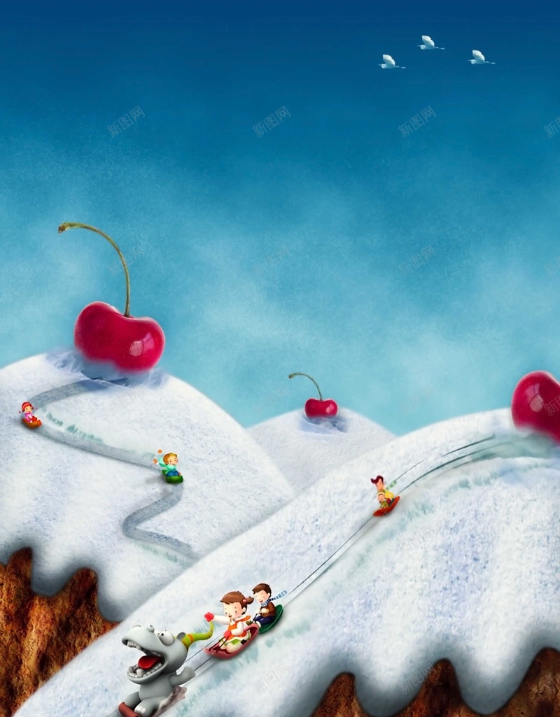 童趣手绘甜品山滑雪背景素材psd设计背景_88icon https://88icon.com 童趣 想象力 可爱 樱桃 雪山 滑雪 小朋友 甜品 美味 布丁 蛋糕 烘焙 海报 背景 活力 活动