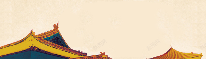 中式建筑背景背景