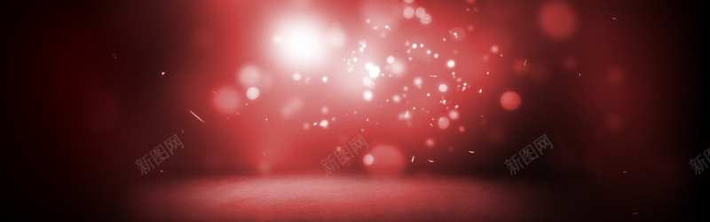 红色炫酷潮流banner背景背景