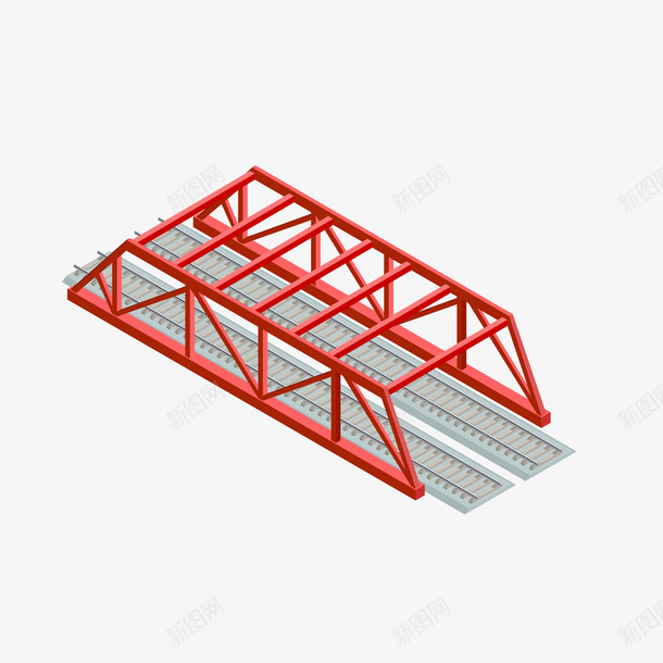 铁路装饰素材图案ai免抠素材_88icon https://88icon.com 铁路 桥梁 装饰 阴影 投影 立体 纹路 纹理 质感 光泽 卡通 矢量