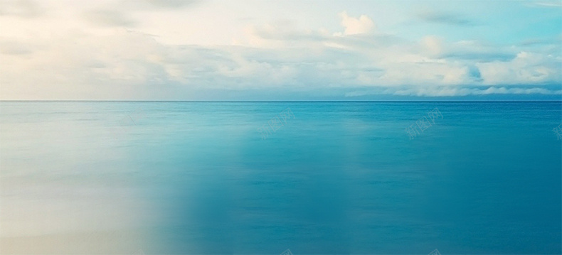 浪漫唯美海水背景