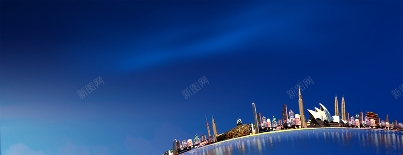 蓝色电子商务峰会背景psd设计背景_88icon https://88icon.com 商务 蓝色电子 banner 海报banner 大气 电子商务峰会背景 蓝色电子商务背景 著名城市建筑背景