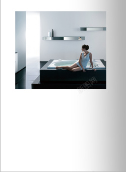 档次画册灰色创意现代卫浴海报背景高清图片