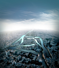 日本大楼俯瞰大气俯瞰城市地产广告背景高清图片