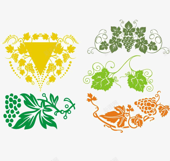葡萄园葡萄藤葡萄叶矢量图png免抠素材_88icon https://88icon.com 葡萄园 葡萄藤 葡萄叶 矢量图 手绘 效果图案 手绘葡萄藤