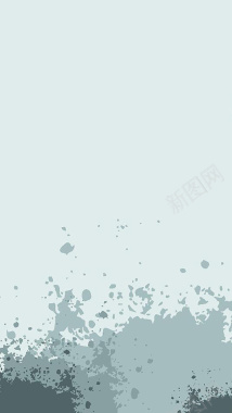 灰色喷绘水墨H5背景素材背景