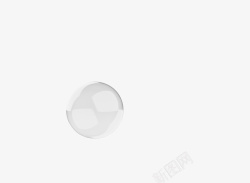 透明玻璃球打光素材