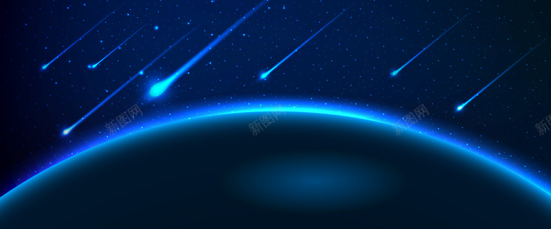 宇宙流星banner背景jpg设计背景_88icon https://88icon.com 海报banner 宇宙背景 星光 梦幻 浪漫