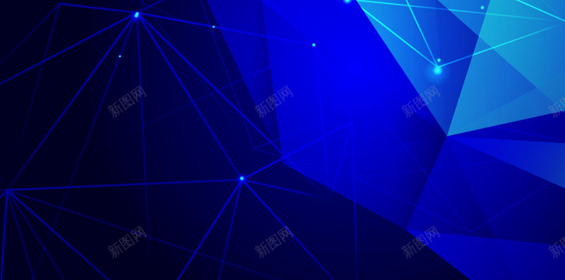 蓝色六角形几何背景图jpg设计背景_88icon https://88icon.com 六角形 几何 互联网 蓝色 绘画 科技 科幻 商务