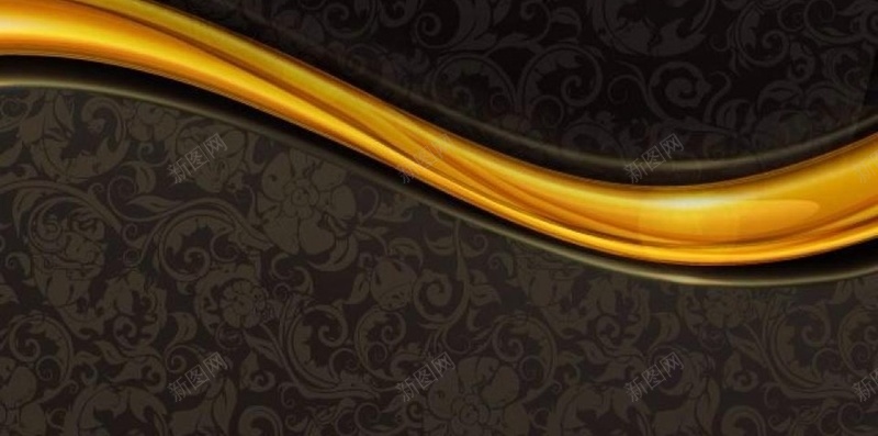 黑色花纹纹理H5背景jpg设计背景_88icon https://88icon.com 黑色 花纹 纹理 黄色 质感 H5背景 H5 h5