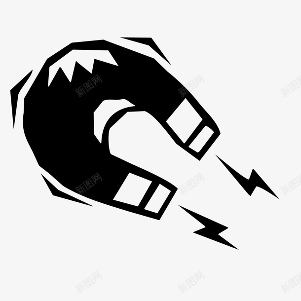 手绘磁铁png免抠素材_88icon https://88icon.com 手绘 手绘画 磁铁 png素材