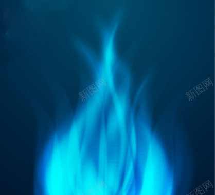 蓝色火焰背景矢量图背景